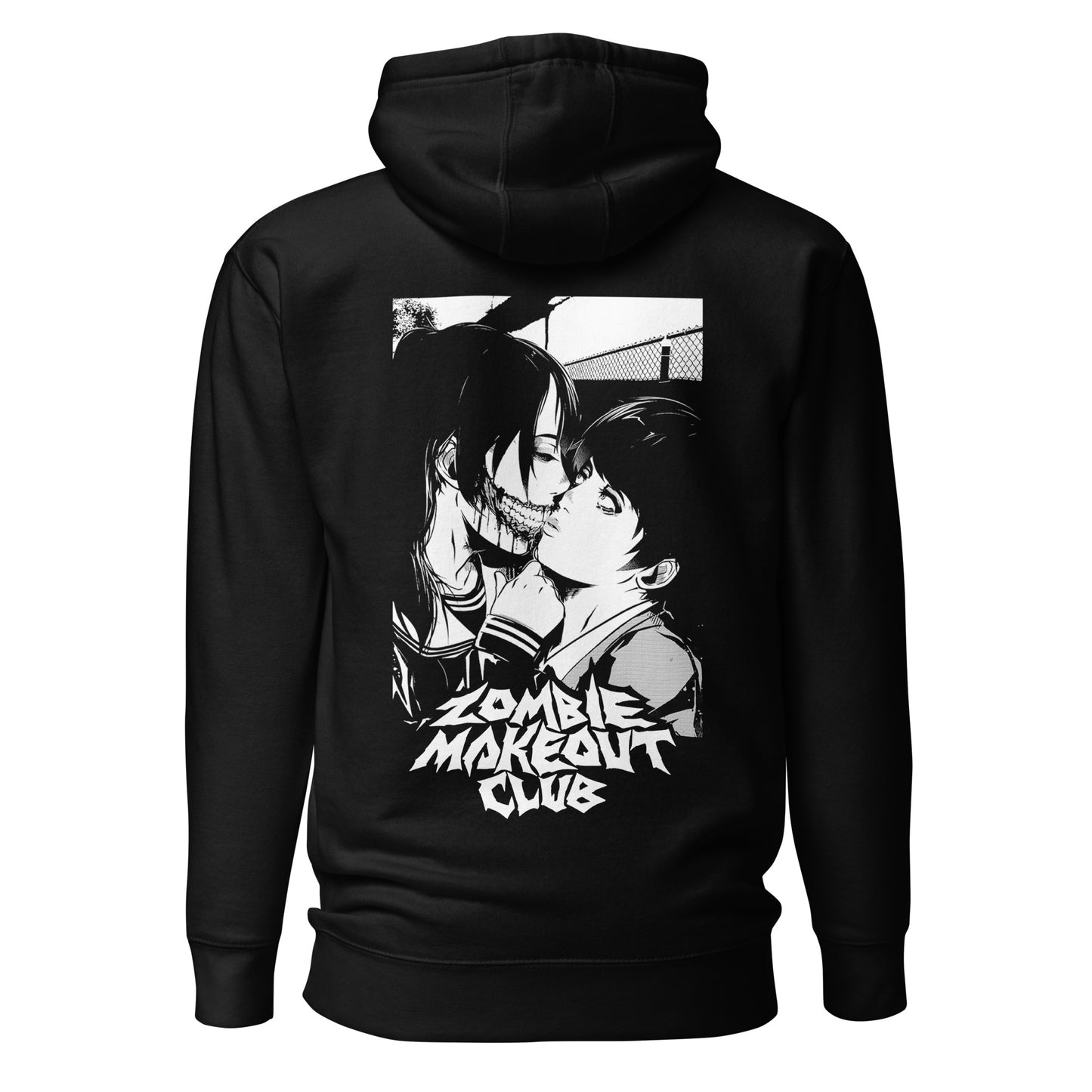sacrifice double sided pull-over hoodie