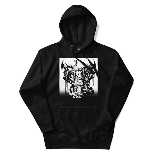 death cyber pull-over hoodie