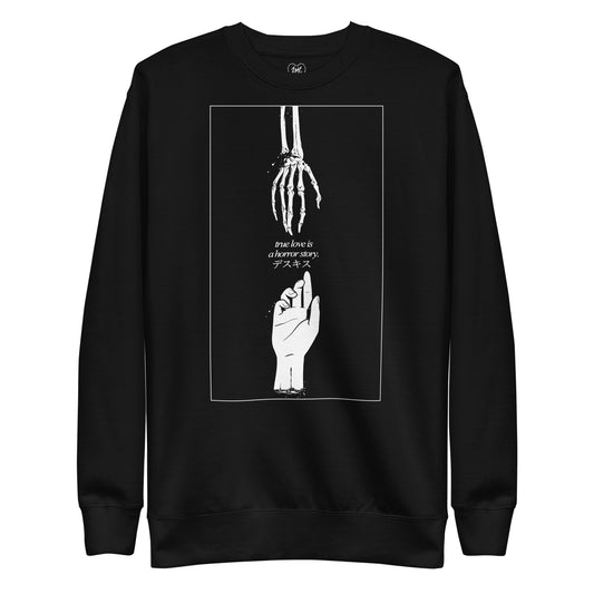 out of time crewneck hoodie