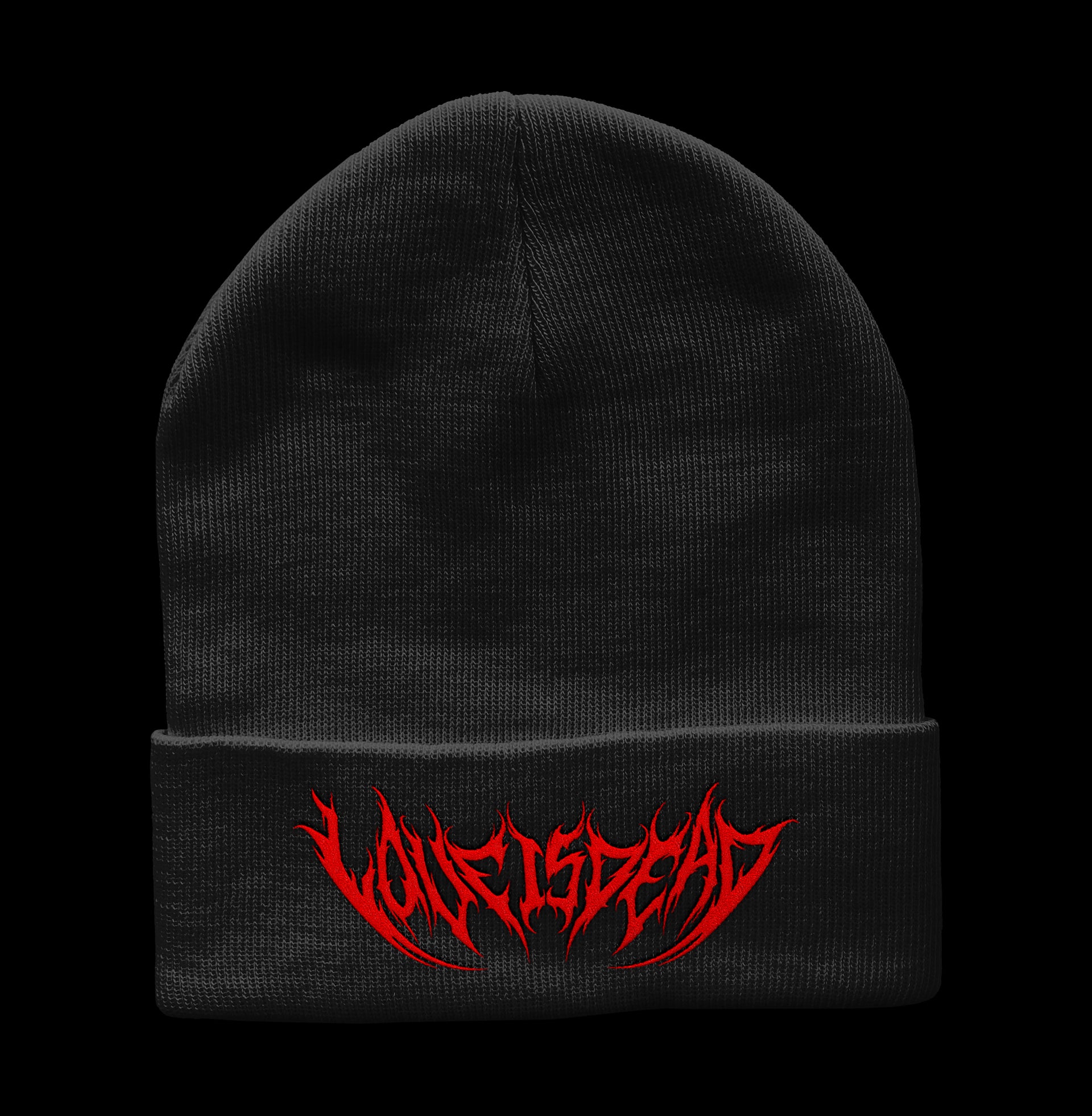 love is dead beanie - Zombie Makeout Club love is dead beanie - Zombie Makeout Club