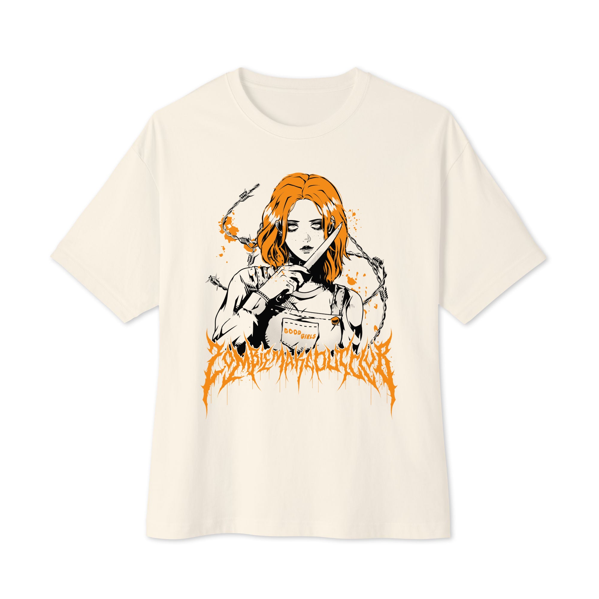 friend till the end tee (bone) – Zombie Makeout Club