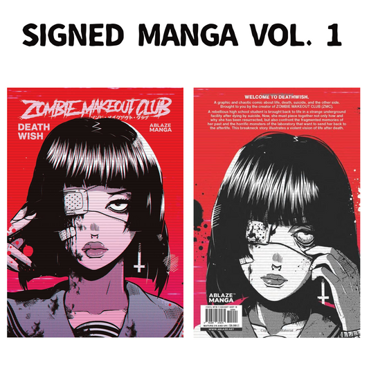 *LIMITED* signed manga vol. 1 DEATHWISH